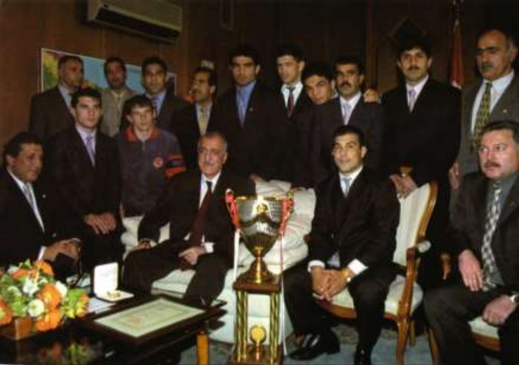 2001 Yılı Avrupa Şampiyonu Grekoromen Güreş A Milli Takımı
